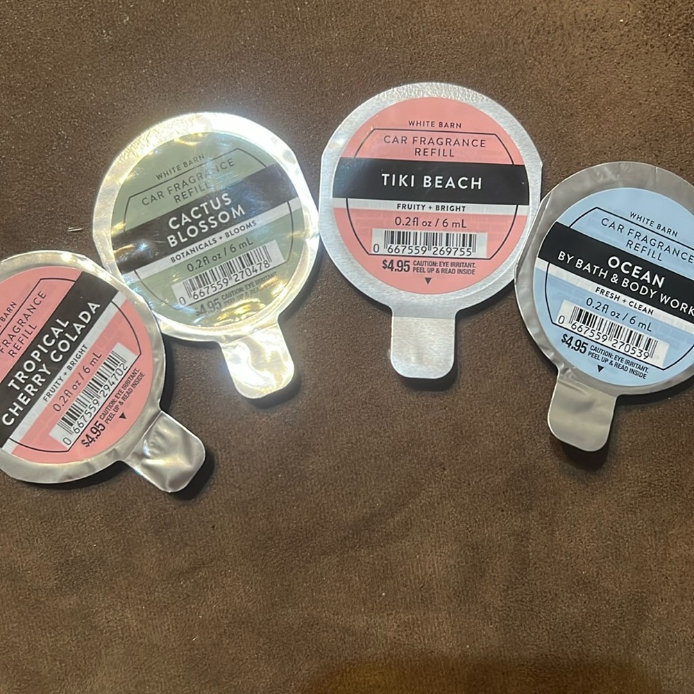 NWT B&BW 3 Car Fragrance Refills